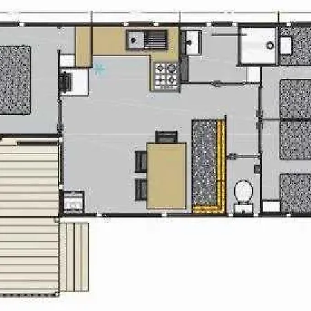 אתר קמפינג Zecamping 3 Etoiles Dog Friendly Tennis Piscine Chauffee 3*